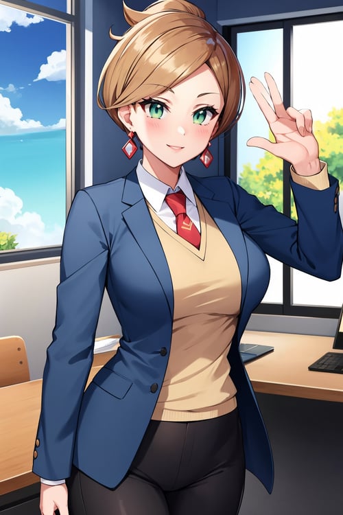Professor Juniper アララギ博士 (Pokemon Black & White) by Ttan on Tensor.Art