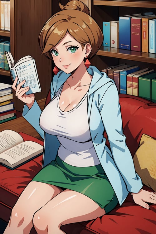 Professor Juniper アララギ博士 (Pokemon Black & White) by Ttan on Tensor.Art
