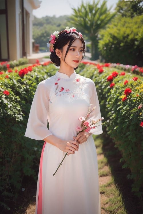 Ao dai by TianaFam on Tensor.Art