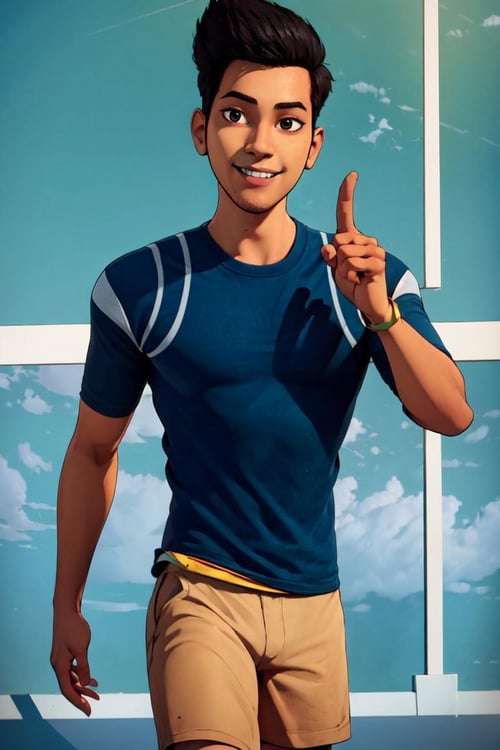 Kenji Kon (Jurassic World: Camp Cretaceous) by Citron Legacy on Tensor.Art