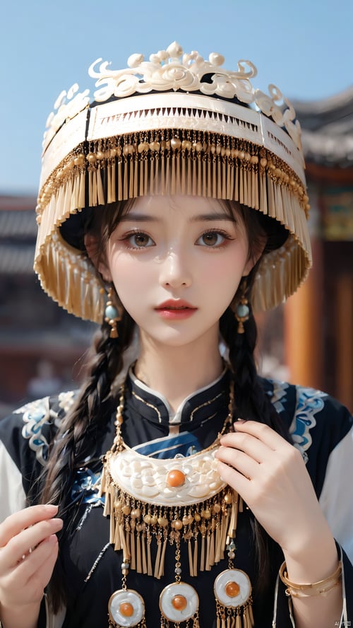 彝族美女 by 一念 on Tensor.Art