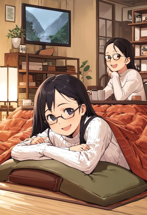 こたつ　(Kotatsu) こたつ kotatsu SDXL - SDXL_V1 - Free AI Model | Tensor.Art