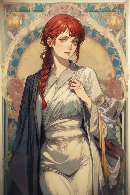 Alphonse Mucha Style [Test] by OrangePunk on Tensor.Art