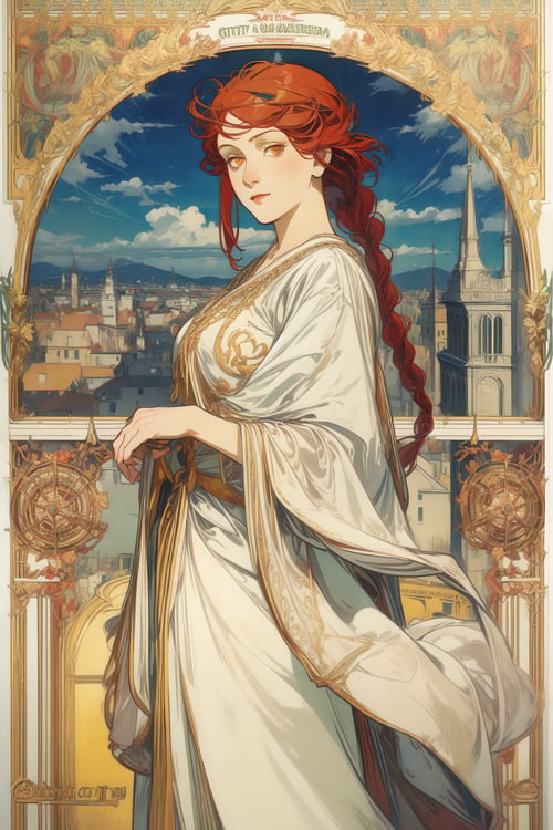 Alphonse Mucha Style [Test] by OrangePunk on Tensor.Art