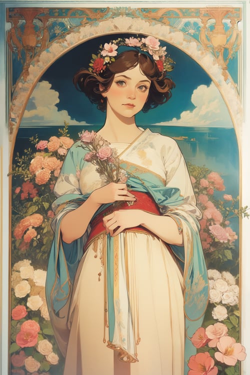 Alphonse Mucha Style [Test] by OrangePunk on Tensor.Art