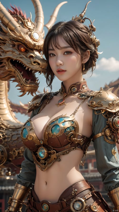 蒸汽朋克-东方巨龙 by 一念 on Tensor.Art