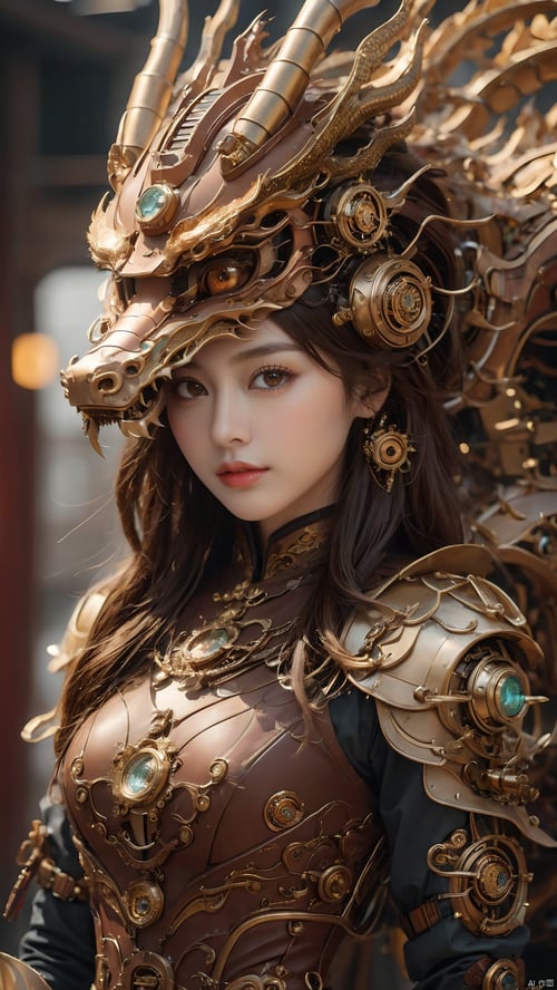 蒸汽朋克-东方巨龙 by 一念 on Tensor.Art