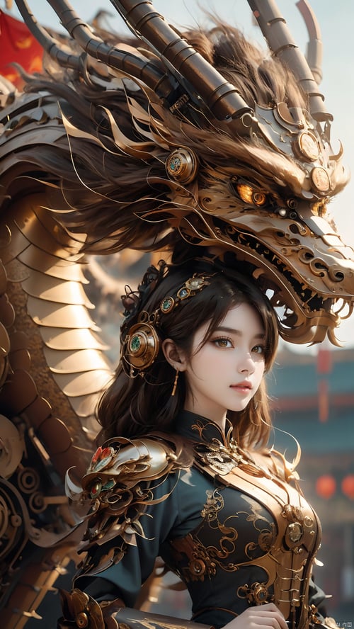 蒸汽朋克-东方巨龙 by 一念 on Tensor.Art
