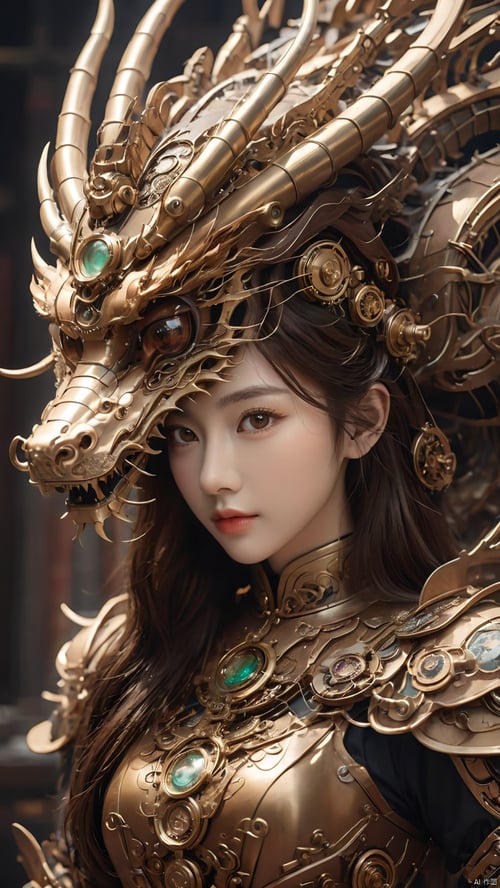 蒸汽朋克-东方巨龙 by 一念 on Tensor.Art