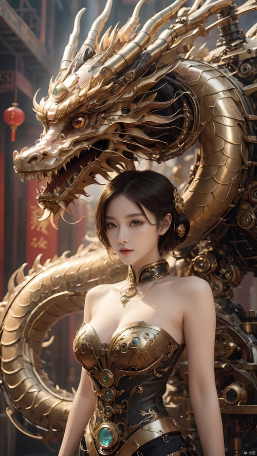 蒸汽朋克-东方巨龙 by 一念 on Tensor.Art