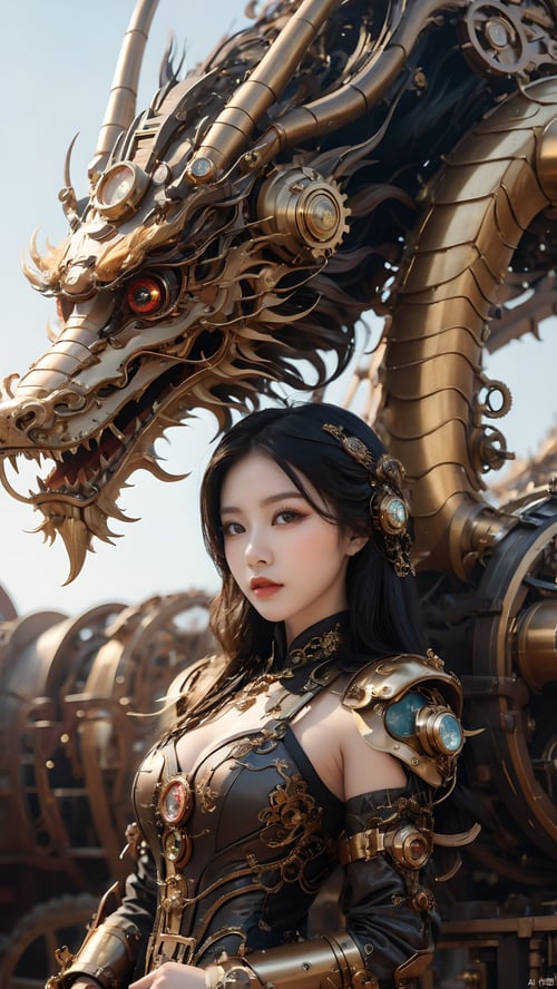 蒸汽朋克-东方巨龙 by 一念 on Tensor.Art