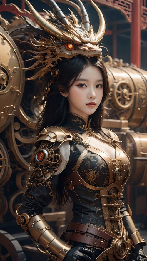 蒸汽朋克-东方巨龙 by 一念 on Tensor.Art