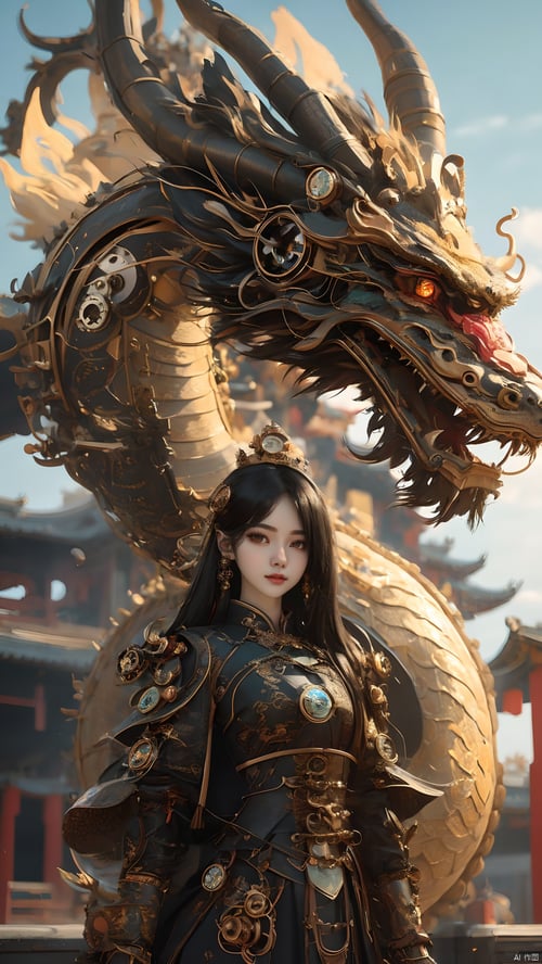 蒸汽朋克-东方巨龙 by 一念 on Tensor.Art