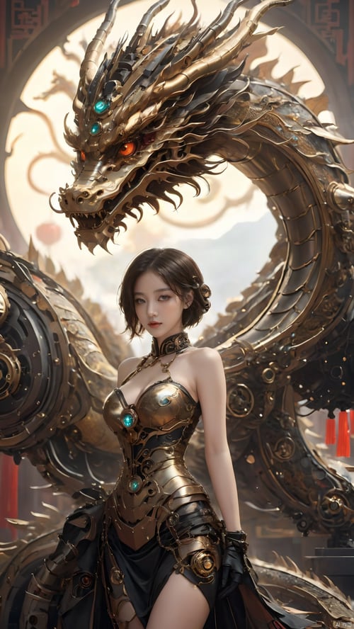 蒸汽朋克-东方巨龙 by 一念 on Tensor.Art