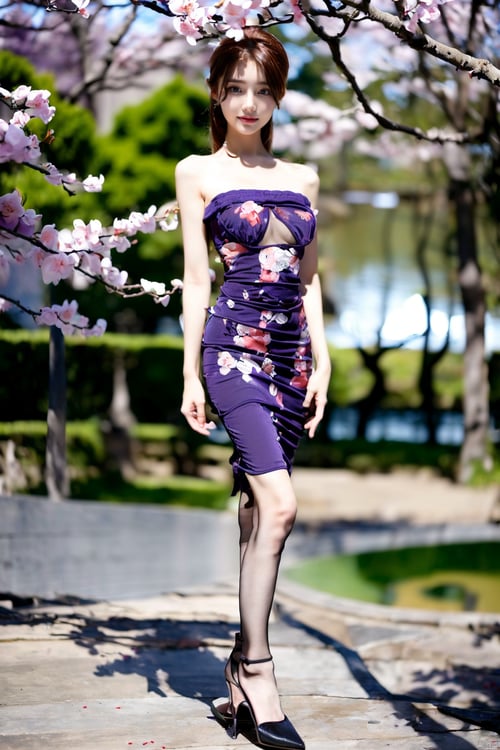 紫******惑-Girl in Purple by 银河落九州 on Tensor.Art