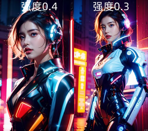 霓虹灯光效果加强 by 一念 on Tensor.Art