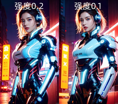 霓虹灯光效果加强 by 一念 on Tensor.Art