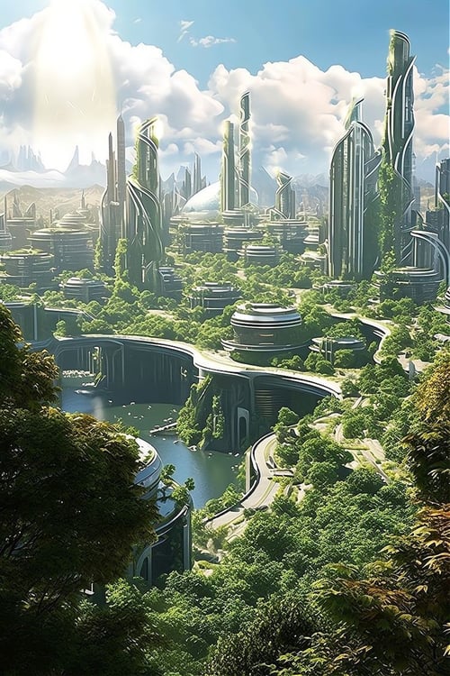 Lunagrad_futuristic_city IMZ by Imageized on Tensor.Art