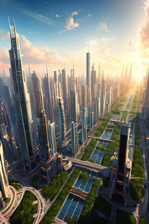 Lunagrad_futuristic_city IMZ by Imageized on Tensor.Art