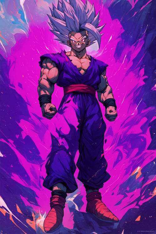 Beast Gohan (Dragon ball super) by Samsonai on Tensor.Art