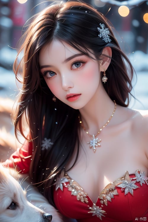 新月修饰，脸型，发型，美颜 by 新月照澄湾 on Tensor.Art
