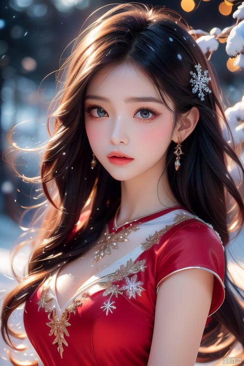 新月修饰，脸型，发型，美颜 by 新月照澄湾 on Tensor.Art