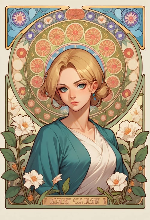 Art Nouveau [Pony] by MassBrainImpact on Tensor.Art