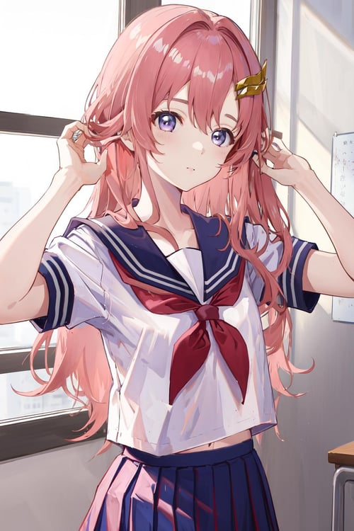 Lacus Clyne in Pilot Suit (Gundam Seed Freedom) by Akiseki on Tensor.Art