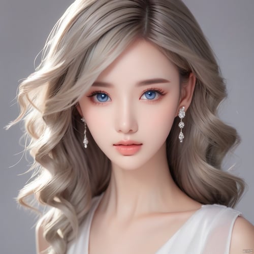 新月修饰，脸型，发型，美颜 by 新月照澄湾 on Tensor.Art