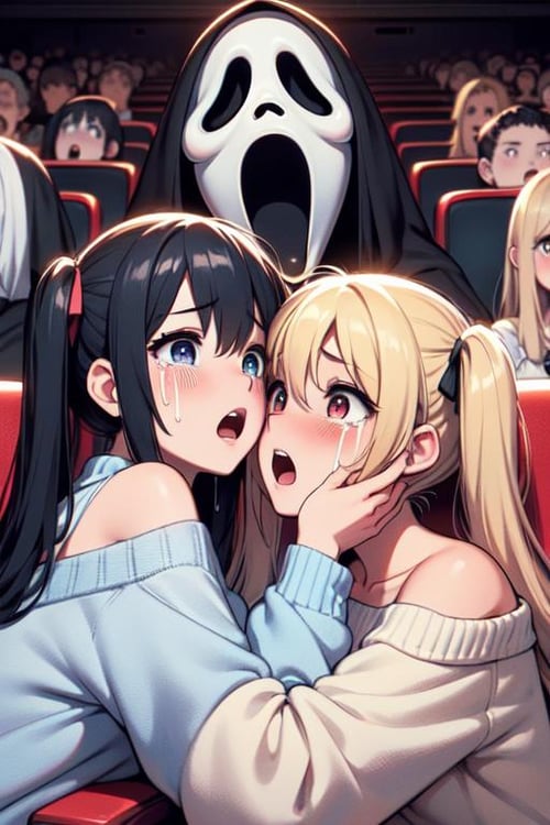 girl like scream movie / horror movie by 鬼畫符 on Tensor.Art
