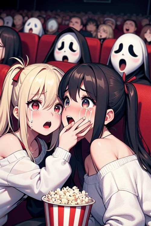 girl like scream movie / horror movie by 鬼畫符 on Tensor.Art