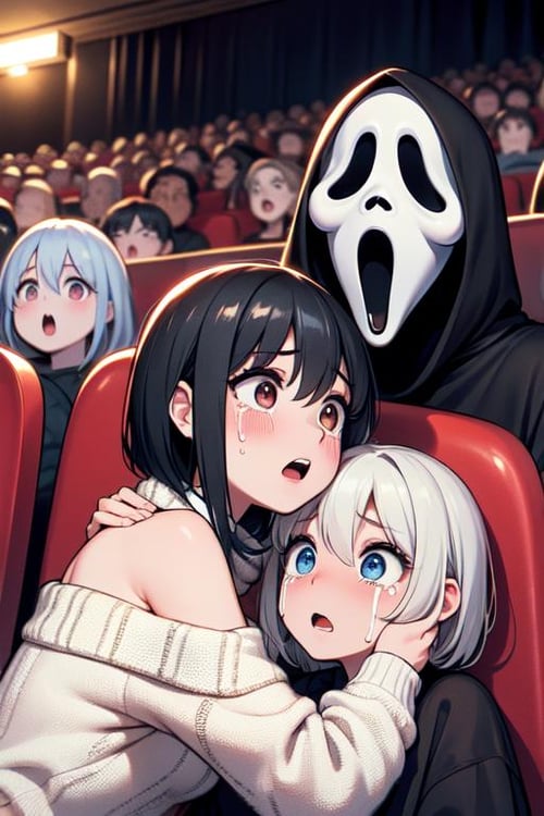 girl like scream movie / horror movie by 鬼畫符 on Tensor.Art