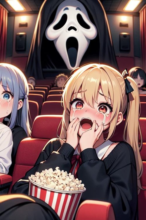 girl like scream movie / horror movie by 鬼畫符 on Tensor.Art