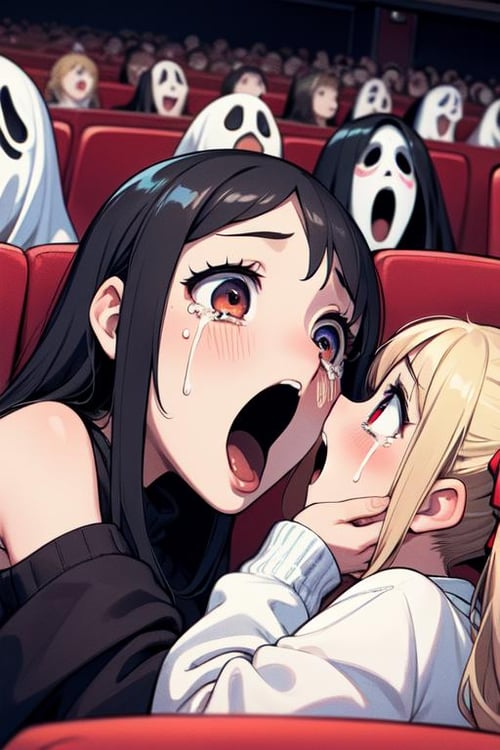 girl like scream movie / horror movie by 鬼畫符 on Tensor.Art