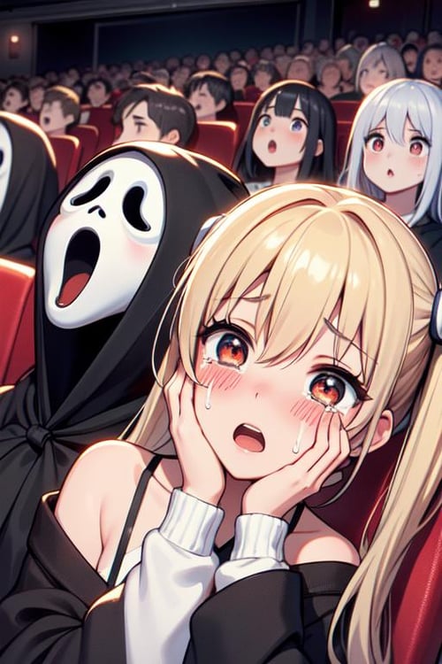 girl like scream movie / horror movie by 鬼畫符 on Tensor.Art