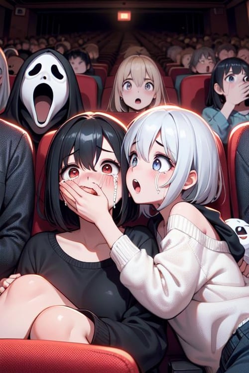 girl like scream movie / horror movie by 鬼畫符 on Tensor.Art