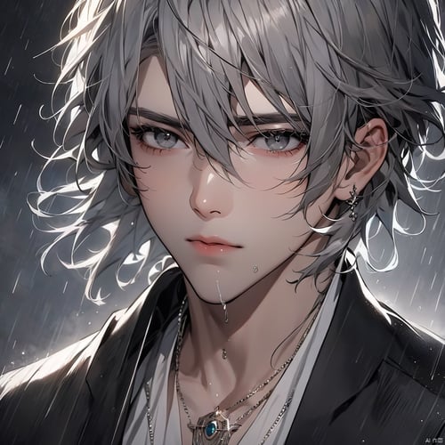新月（男像）（使用吐司Art训练） by 新月照澄湾 on Tensor.Art