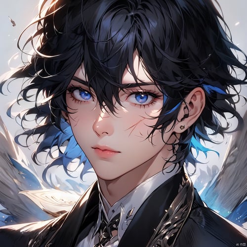新月（男像）（使用吐司Art训练） by 新月照澄湾 on Tensor.Art