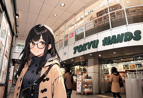 東急ハンズ三宮店前 In front of Tokyu Hands Sannomiya store SDXL by swingwings on Tensor.Art