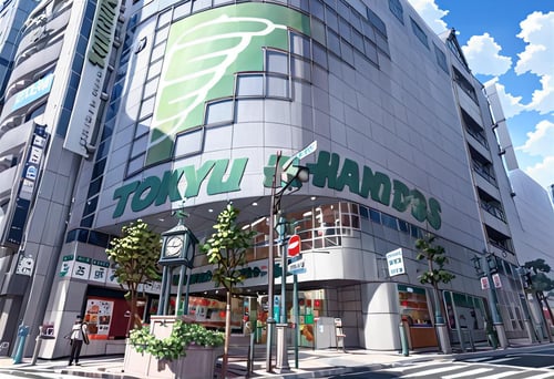 東急ハンズ三宮店前 In front of Tokyu Hands Sannomiya store SDXL by swingwings on Tensor.Art
