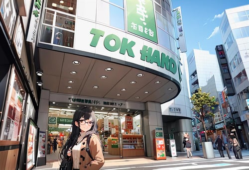 東急ハンズ三宮店前 In front of Tokyu Hands Sannomiya store SDXL by swingwings on Tensor.Art