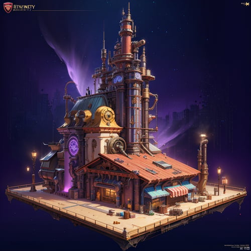 3D科幻建筑 by Sec银河 on Tensor.Art