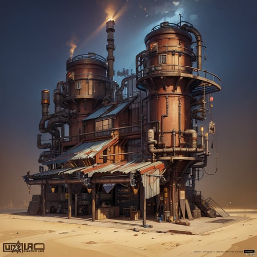 3D科幻建筑 by Sec银河 on Tensor.Art