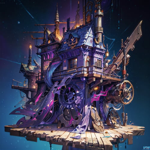 3D科幻建筑 by Sec银河 on Tensor.Art