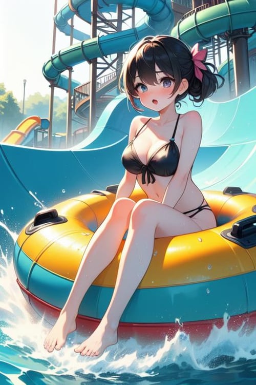 girl like spiral waterslide by 鬼畫符 on Tensor.Art
