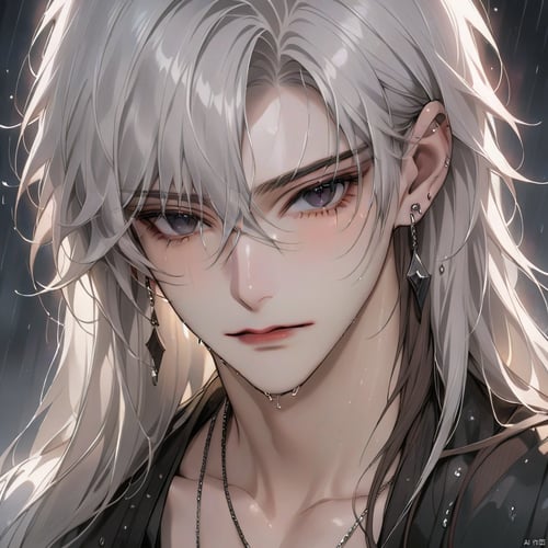 新月（男像）（使用吐司Art训练） by 新月照澄湾 on Tensor.Art