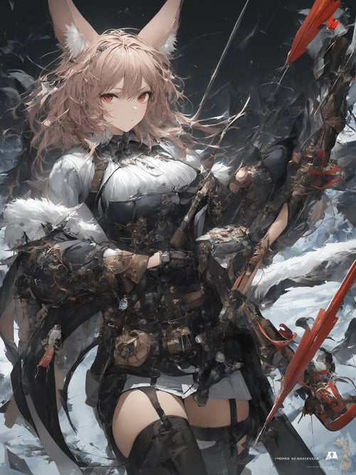 鸿雪-Позëмка-明日方舟-Arknights by 枫糖早雾 on Tensor.Art