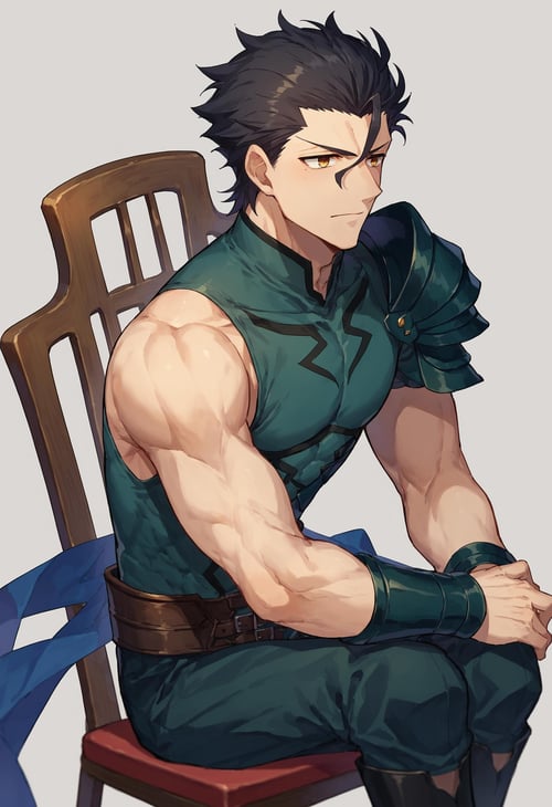 (PonyXL) Diarmuid Ua Duibhne (Saber + Lancer) Fate | ディルムッド・オディナ | 迪尔姆德·奥迪那 by Akiseki on Tensor.Art