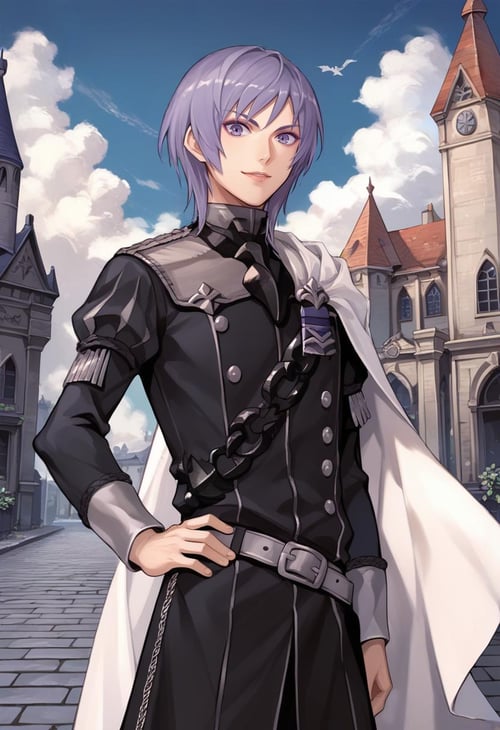 Yuri Leclerc (Fire Emblem: Three Houses) [Pony Diffusion] by bsinky on Tensor.Art