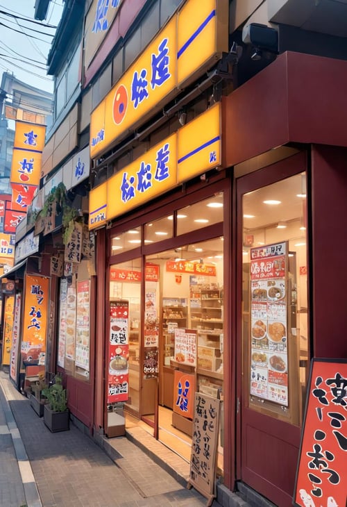 牛めしのお店M / MATSUYA SDXL by swingwings on Tensor.Art